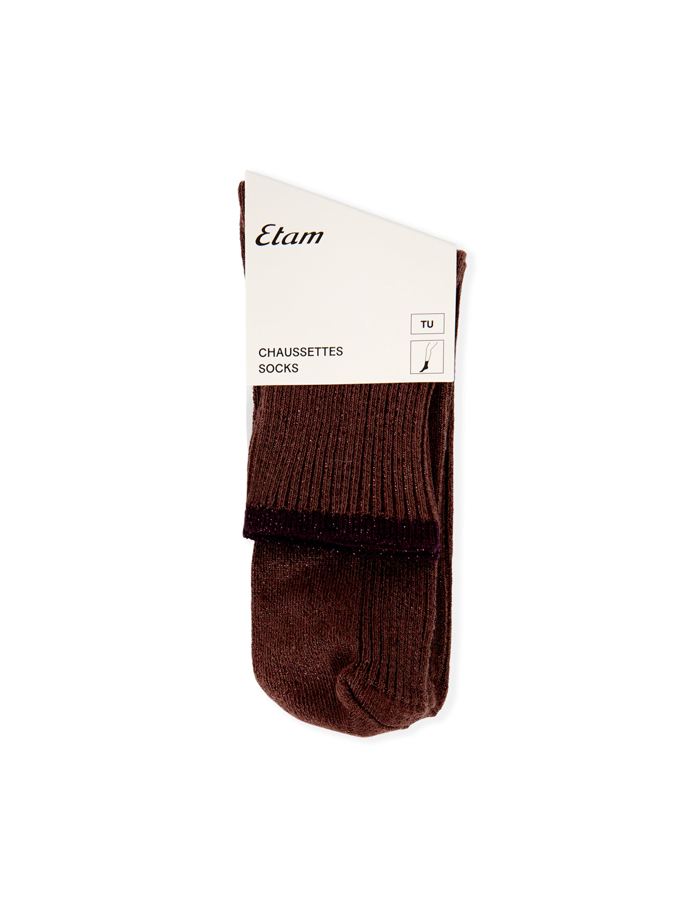 ETAM Socken 'Mindy' in Braun