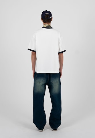 Prohibited - Camisa 'Rush Contrast' em azul