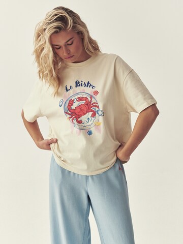 T-shirt 'Playa' TATUUM en blanc : devant