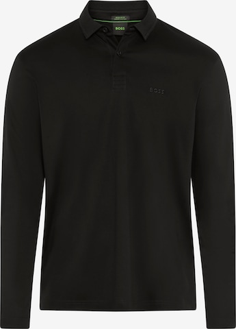 BOSS Poloshirt in Schwarz: Vorderseite