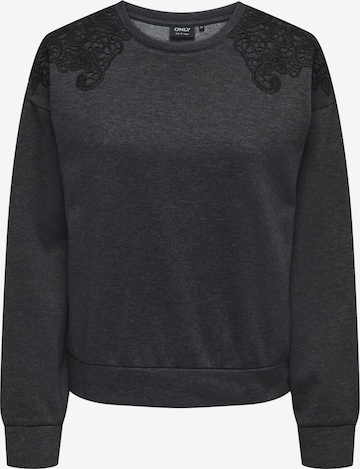 ONLY Sweatshirt in Grau: predná strana