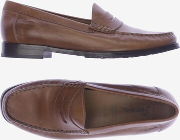 SIOUX Flats & Loafers in 38,5 in Brown: front