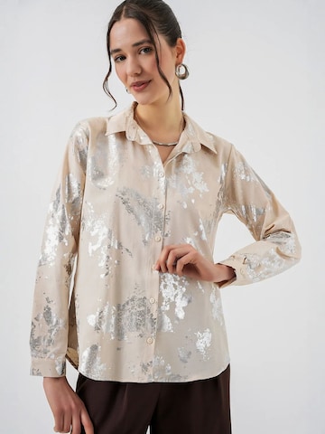 T-shirt Bigdart en beige : devant