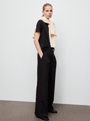 MANGO T-Shirt 'Riti' in Schwarz
