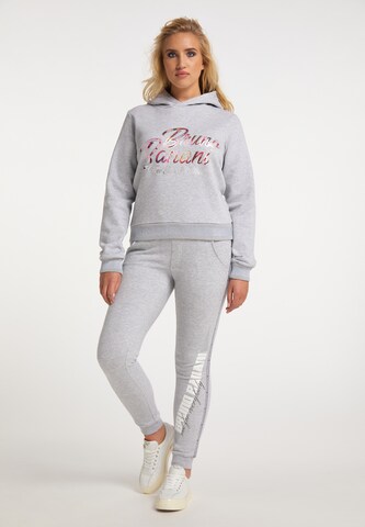 BRUNO BANANI Sweatshirt 'Bryant' in Grau