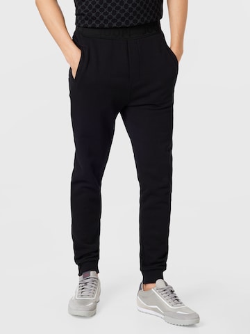 JOOP! Tapered Pants in Black: front