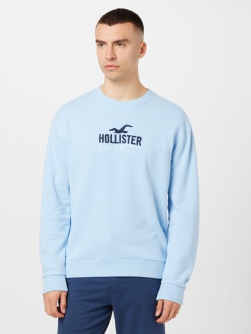 HOLLISTER Sweatshirt in Blauw: voorkant