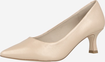 CAPRICE Pumps in Beige: Vorderseite