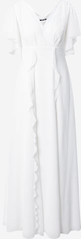 SWING Evening Dress in White: front