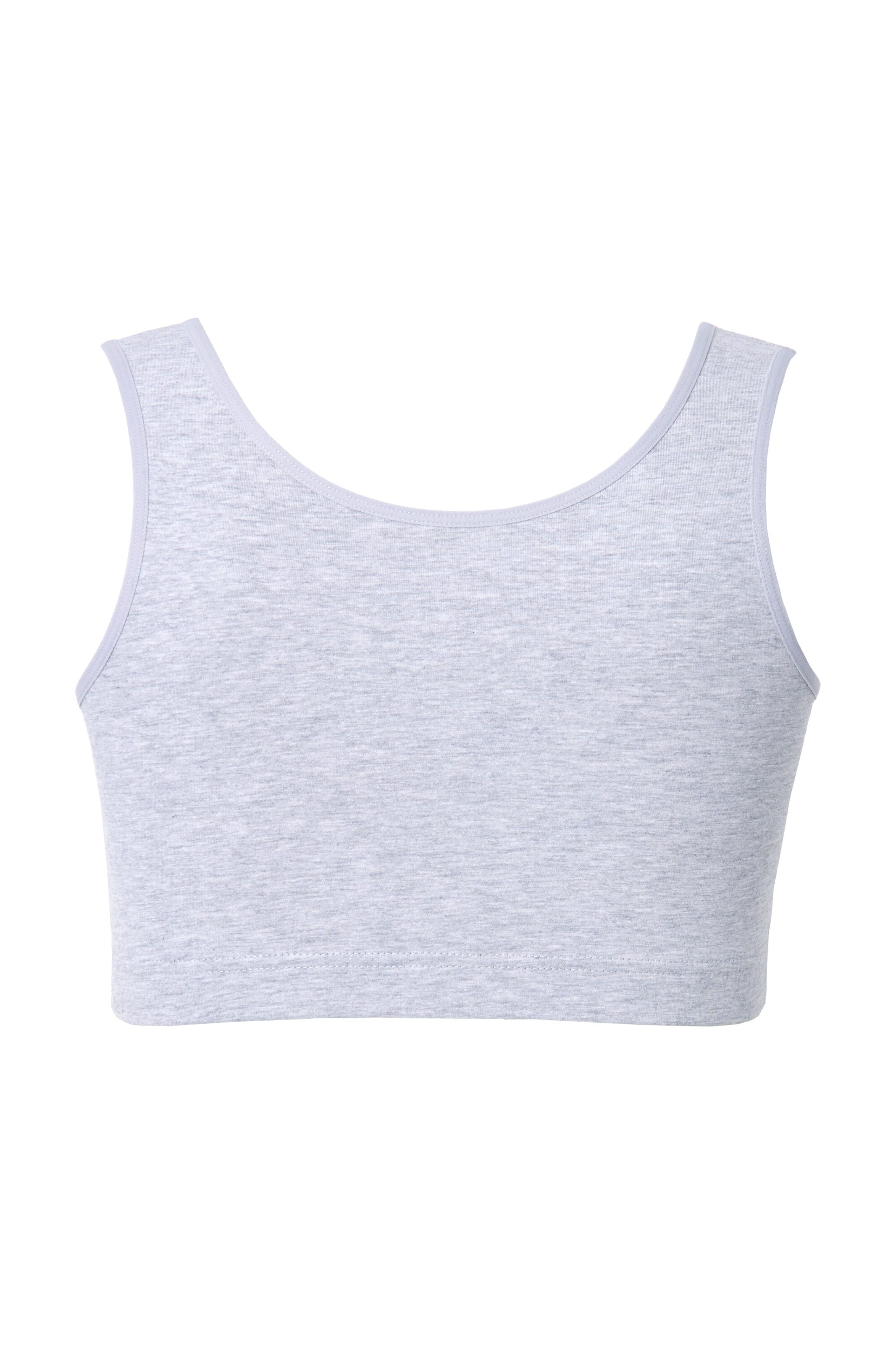 Ulla Popken Bralette Bra in Grey