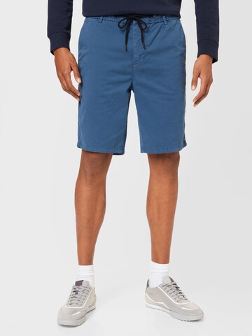 BOSS Orange Regular Shorts 'Taber' in Blau: predná strana