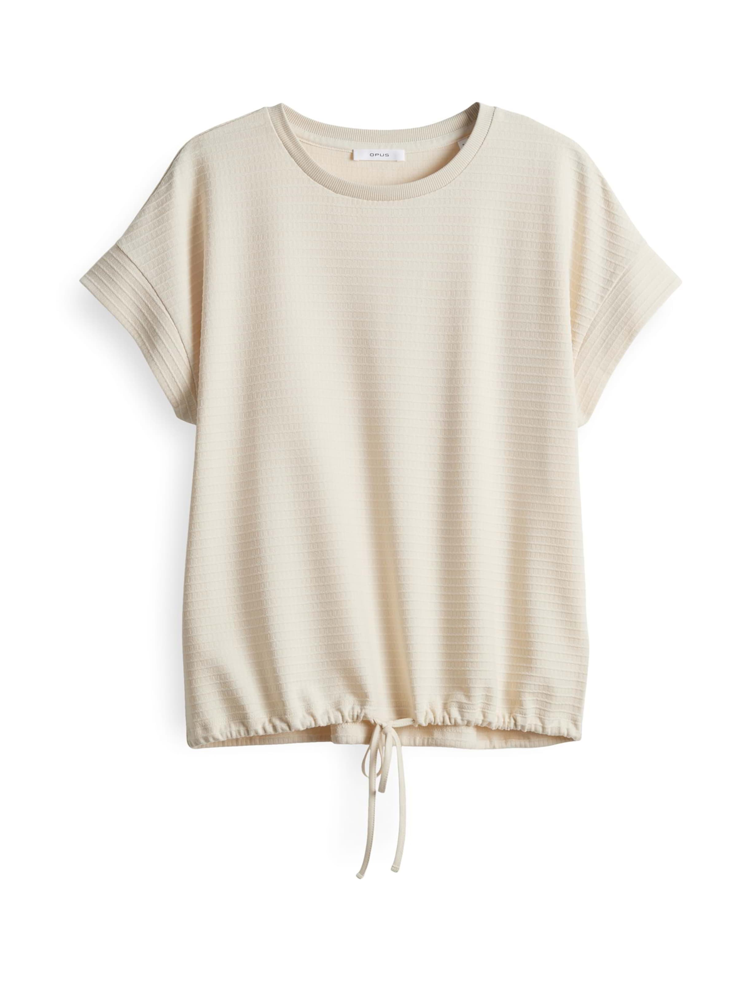 T-shirt 'Solke' OPUS en beige : devant