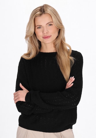 Usha - Pullover em preto: frente