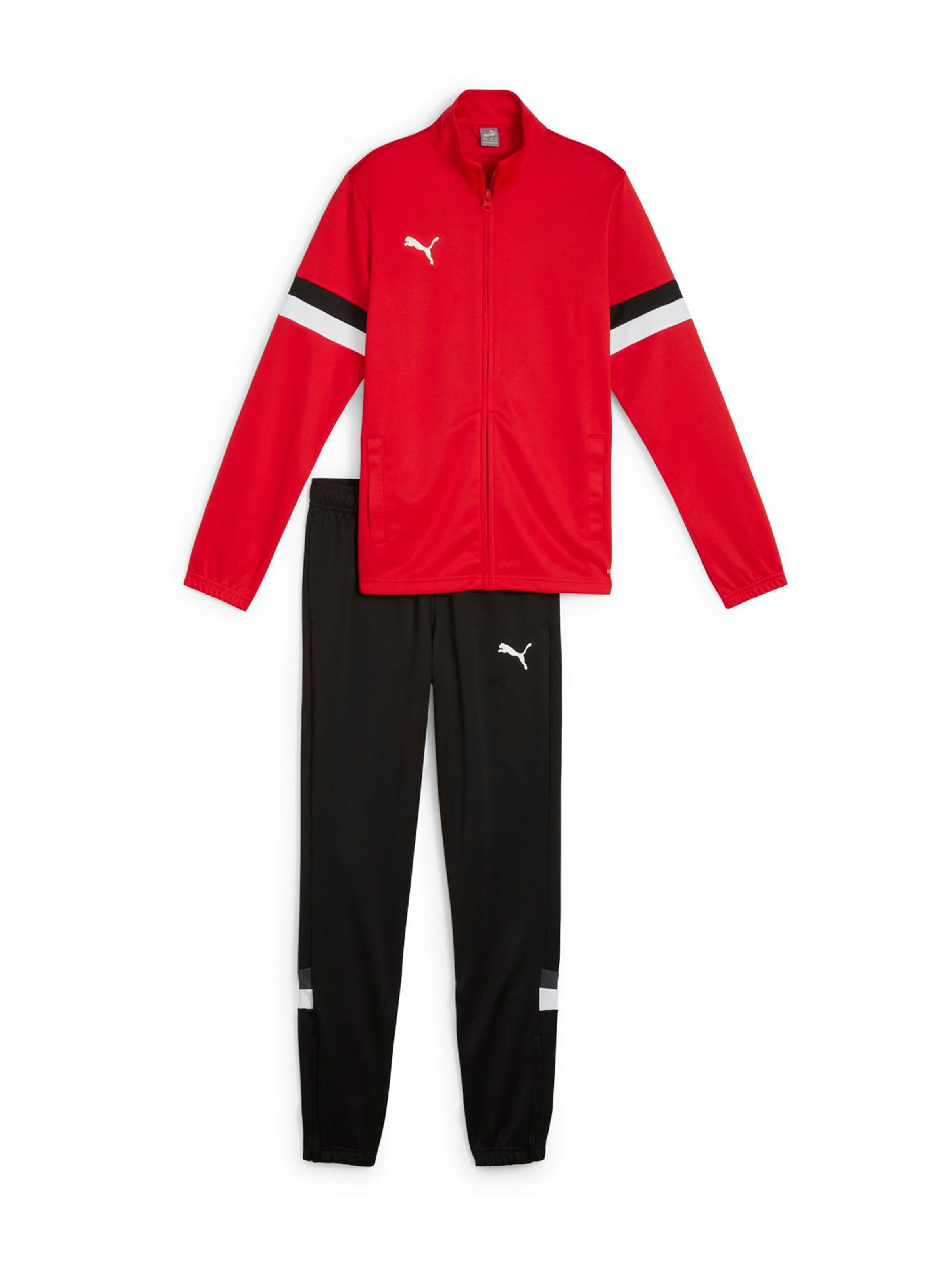 Puma black and red tracksuit clearance