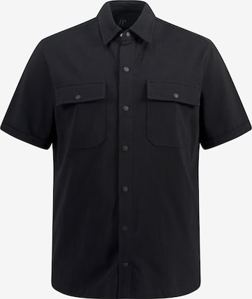 JP1880 Overhemd in Zwart: voorkant