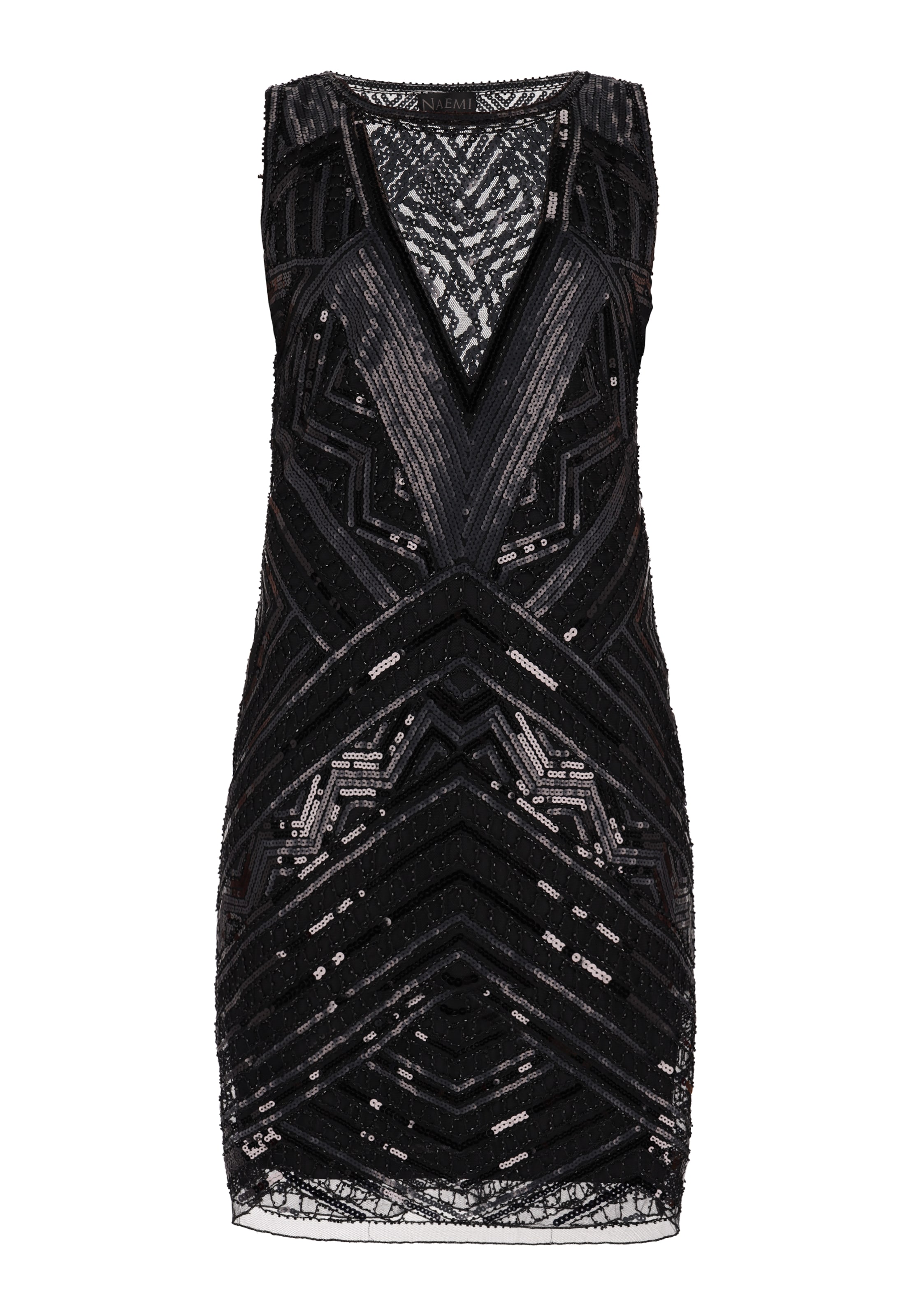 NAEMI Cocktailkleid in schwarz, Produktansicht