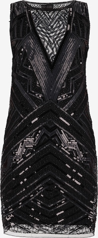 NAEMI Рокля за коктейл в черно: отпред