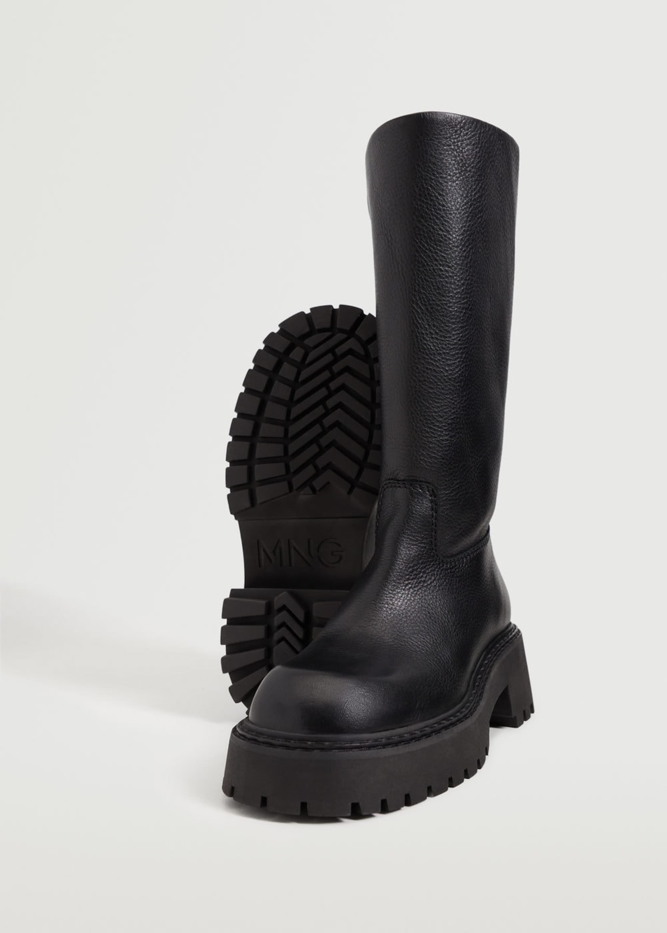 Mango laarzen zwart sale