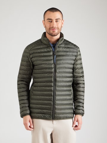 Veste mi-saison LERROS en vert : devant