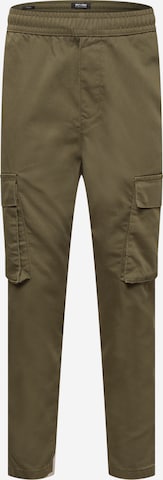 Only & Sons Tapered Cargo Pants 'Rod' in Green: front