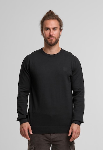Pull-over 'Wildman' INDICODE JEANS en noir : devant