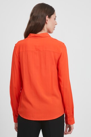 ICHI Bluse 'IHMAIN SH' in Orange