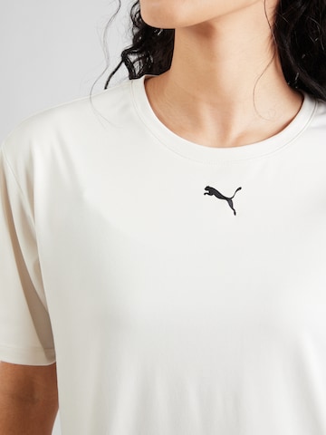 PUMA Funkcionalna majica 'ESSENTIAL' | bela barva