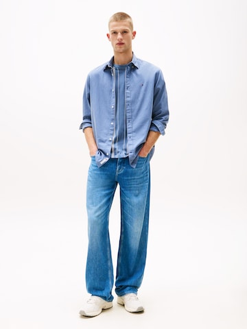 mėlyna Tommy Jeans Standartinis modelis Marškiniai