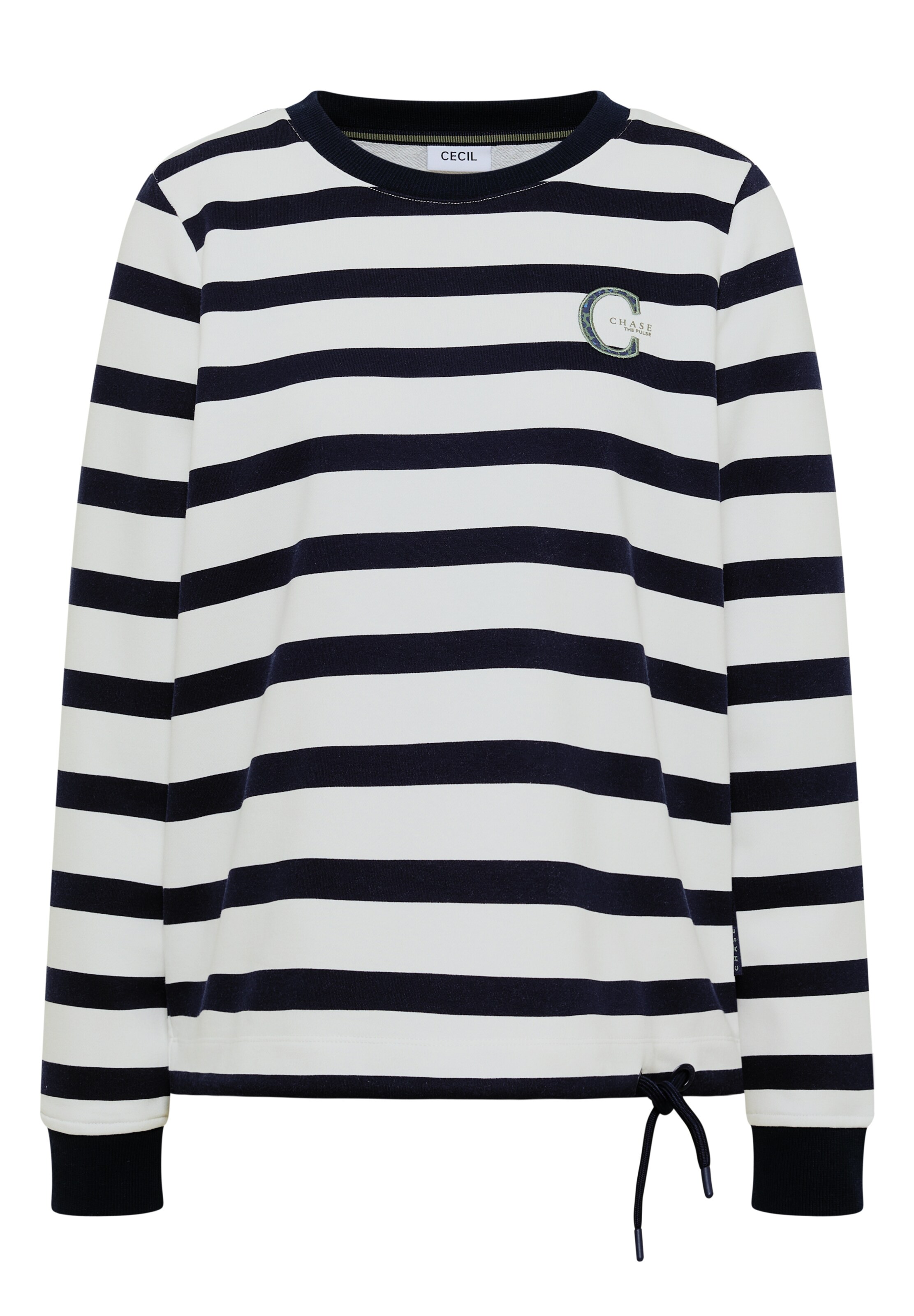 CECIL Sweatshirt in Blau: Vorderseite