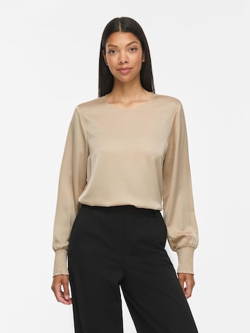 VILA Blouse 'Viellette' in Beige: front