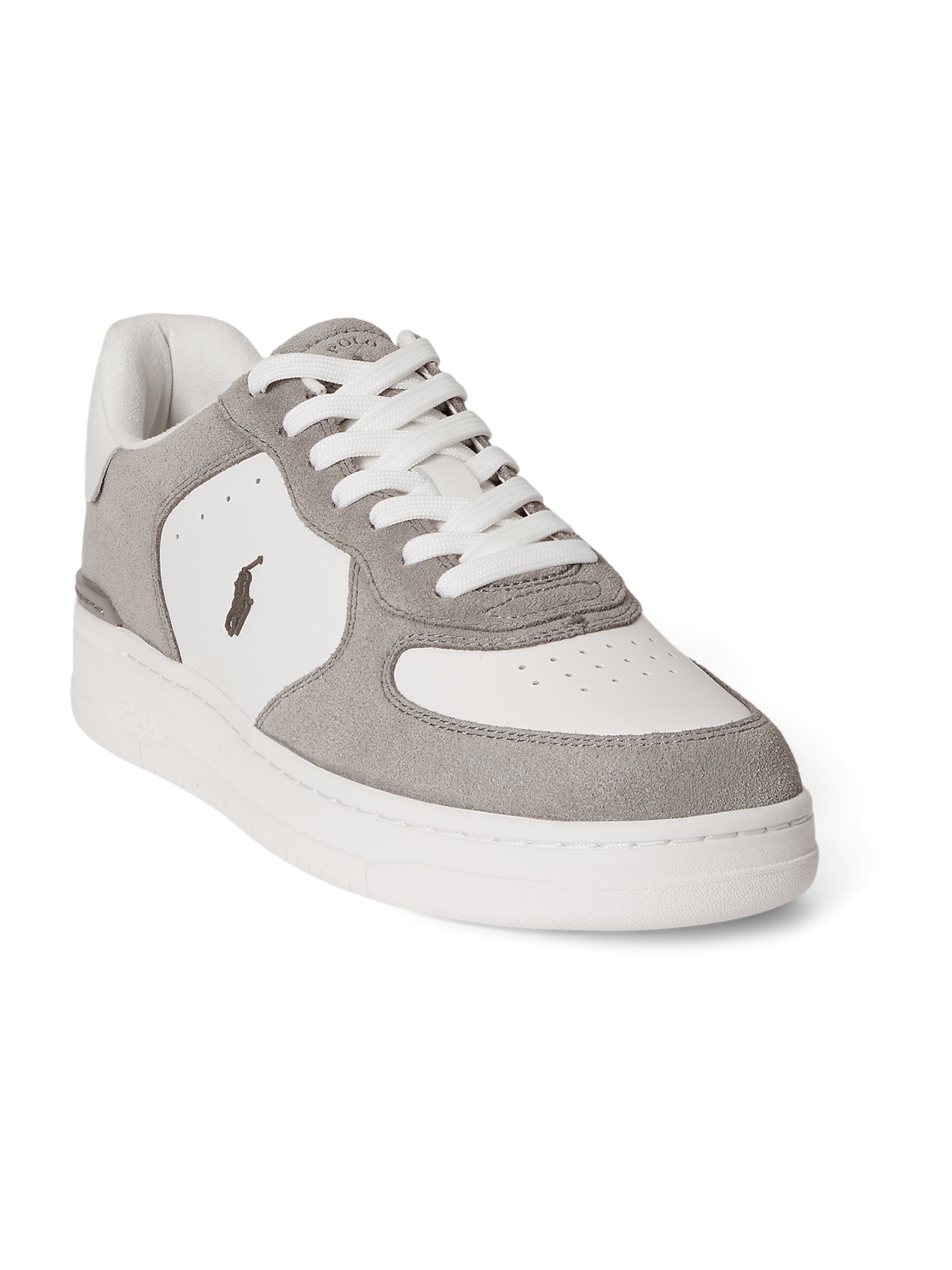 Polo Ralph Lauren Trainers 'MASTERS' in Grey: front