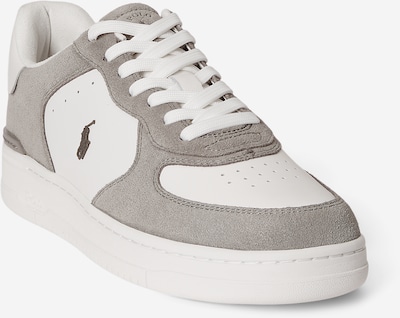 Polo Ralph Lauren Matalavartiset tennarit 'MASTERS' värissä harmaa / valkoinen, Tuotenäkymä
