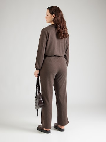Wide Leg Pantalon 'CARGRETCHEN' ONLY Carmakoma en marron