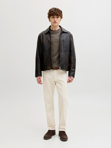 JACK & JONES tavaline Teksapüksid 'JJICHRIS JJORIGINAL', värv beež