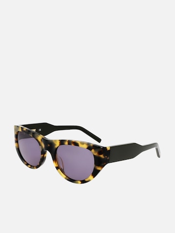 DKNY Sunglasses in Brown: front