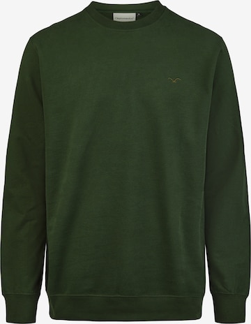 Cleptomanicx Sweatshirt 'Ligull' in Green: front