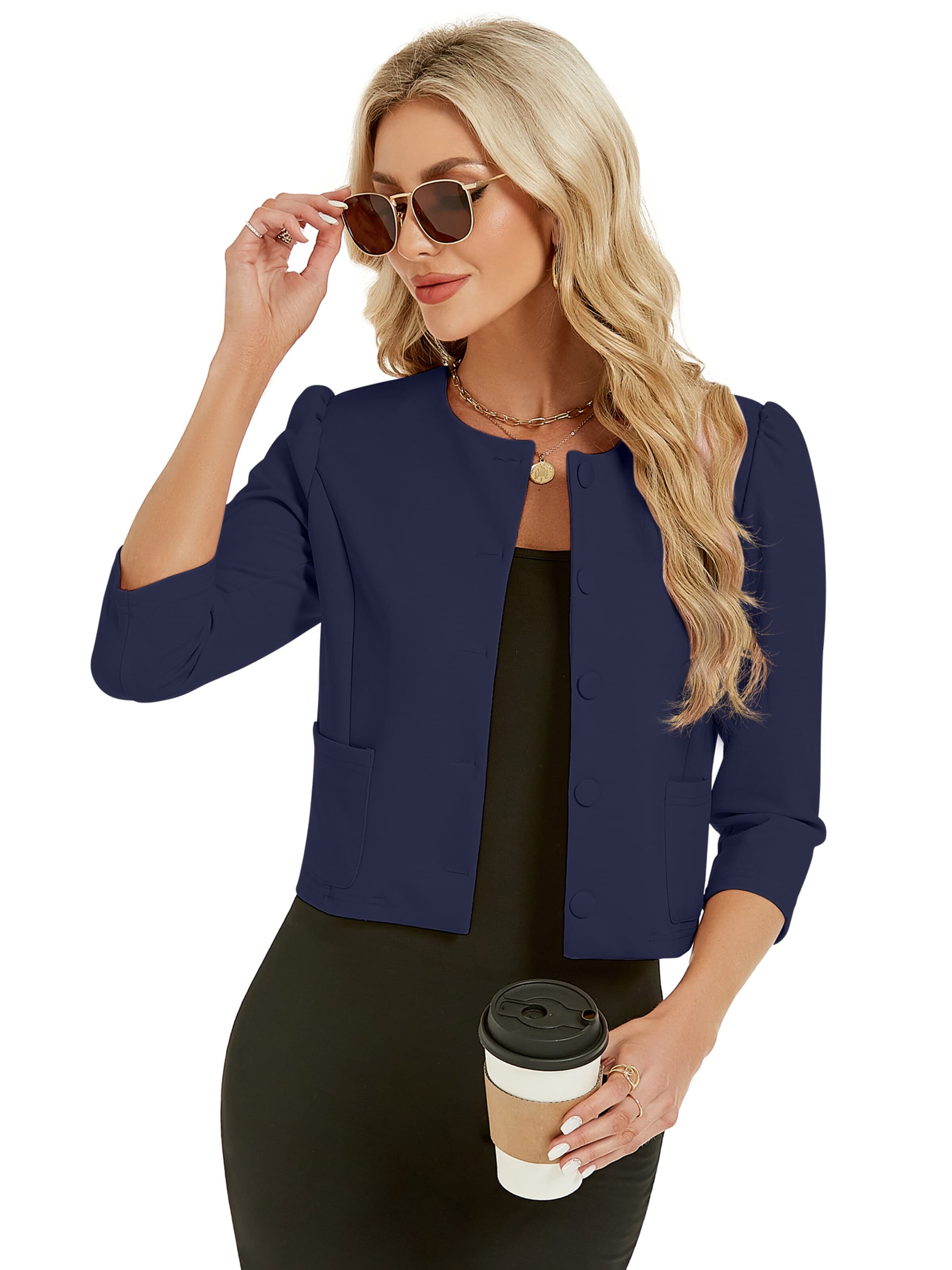 Yesfashion Regular fit Blazer in Blue