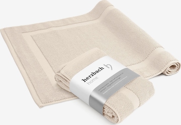 Herzbach home Bathmat 'Spa' in Beige: front