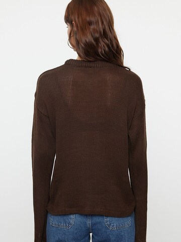Pull-over Trendyol en marron
