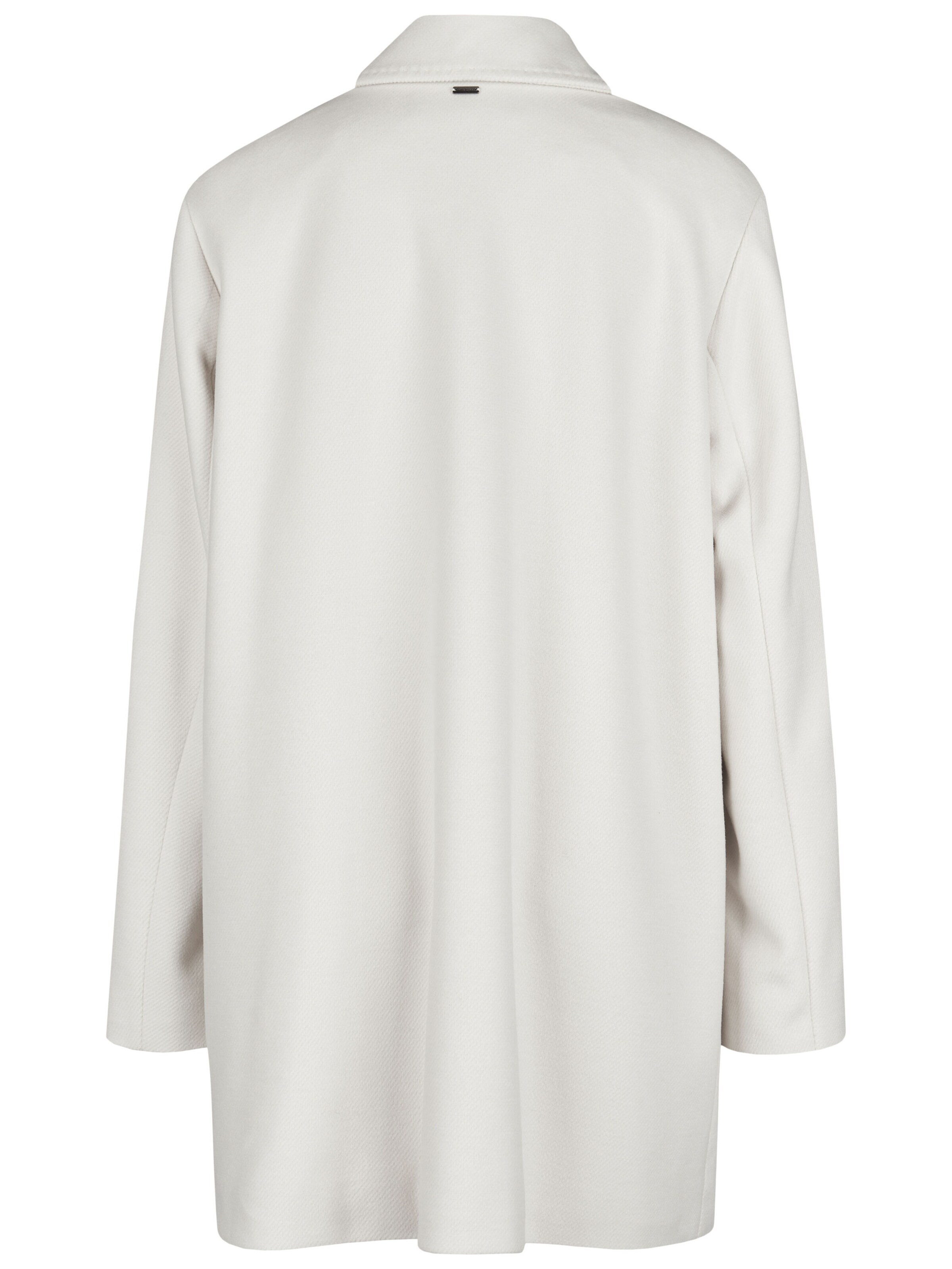 White Label Between-Seasons Coat in White