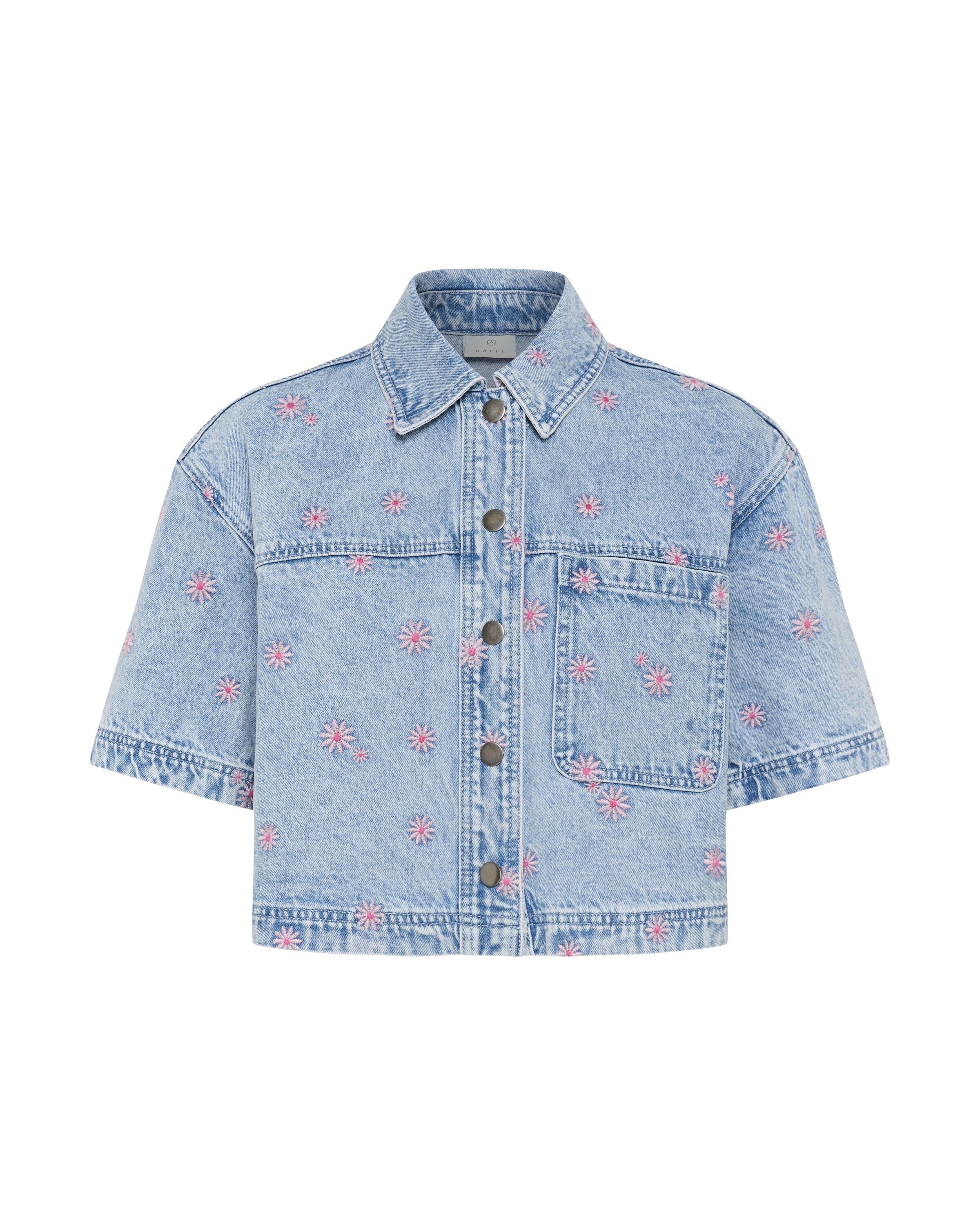 T-shirt 'KAbabena' Kaffe en bleu : devant