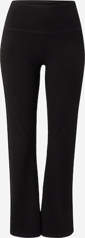 HOLLISTER Flared Pants in Black: front
