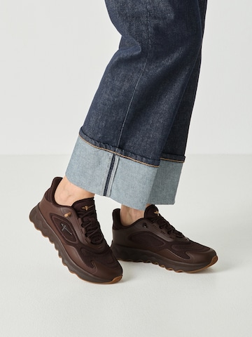 Baskets basses Tamaris en marron