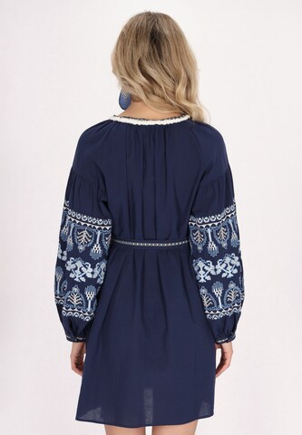 usha FESTIVAL Summer dress in Blue