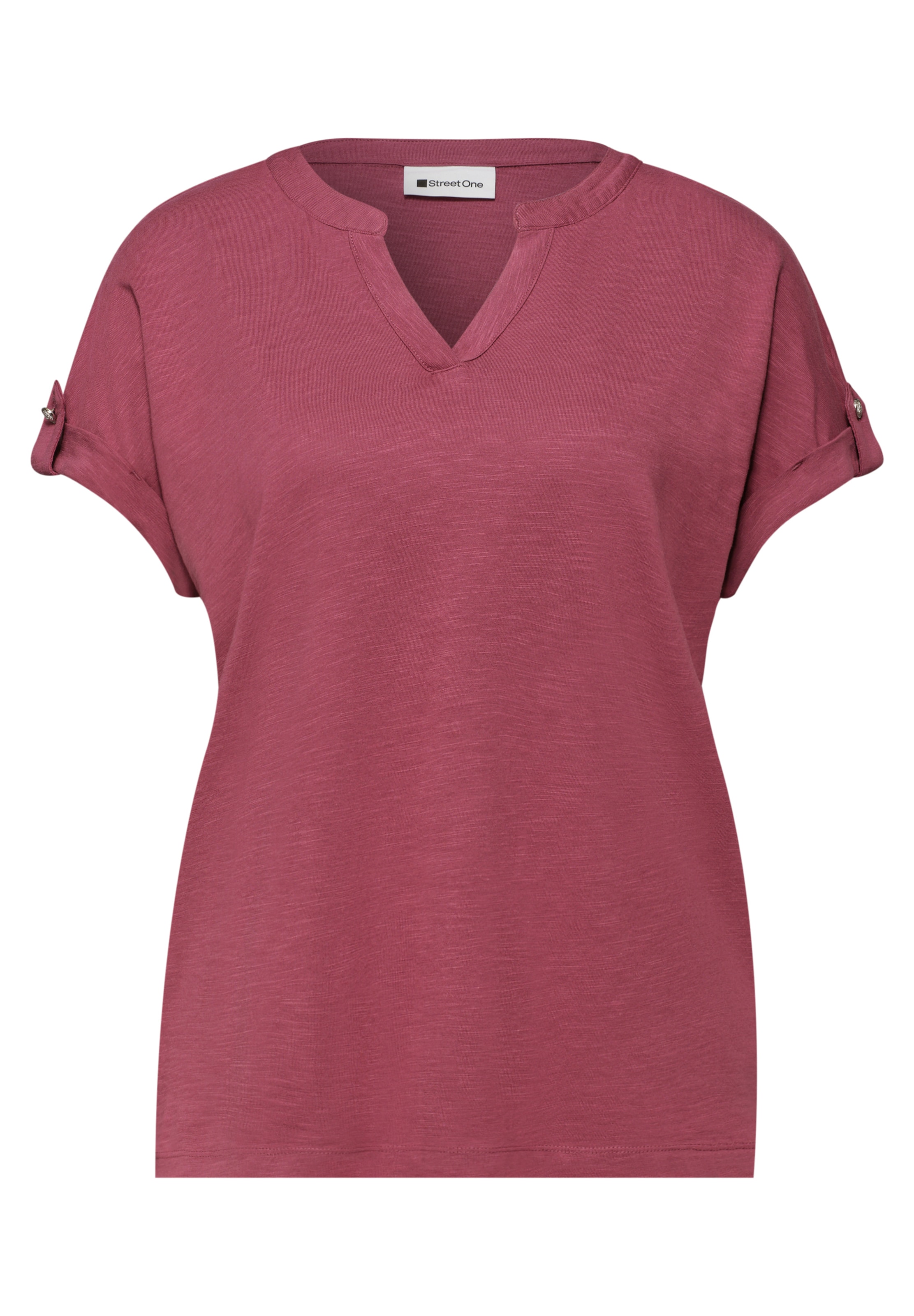 STREET ONE Shirt in Pink: front