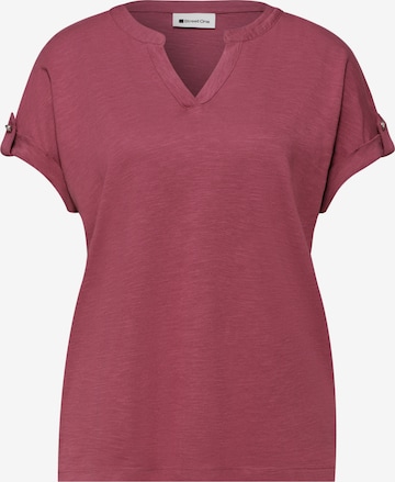 STREET ONE Shirt in Pink: front