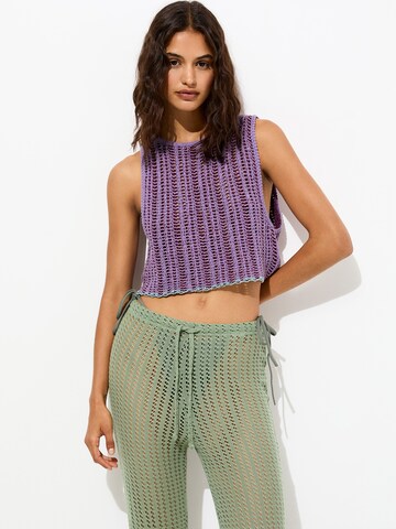 Pull&Bear Kardigany – fialová