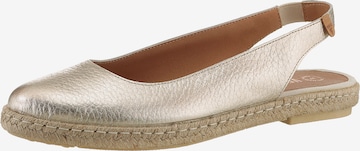 VERBENAS Espadrilles in Gold: Vorderseite