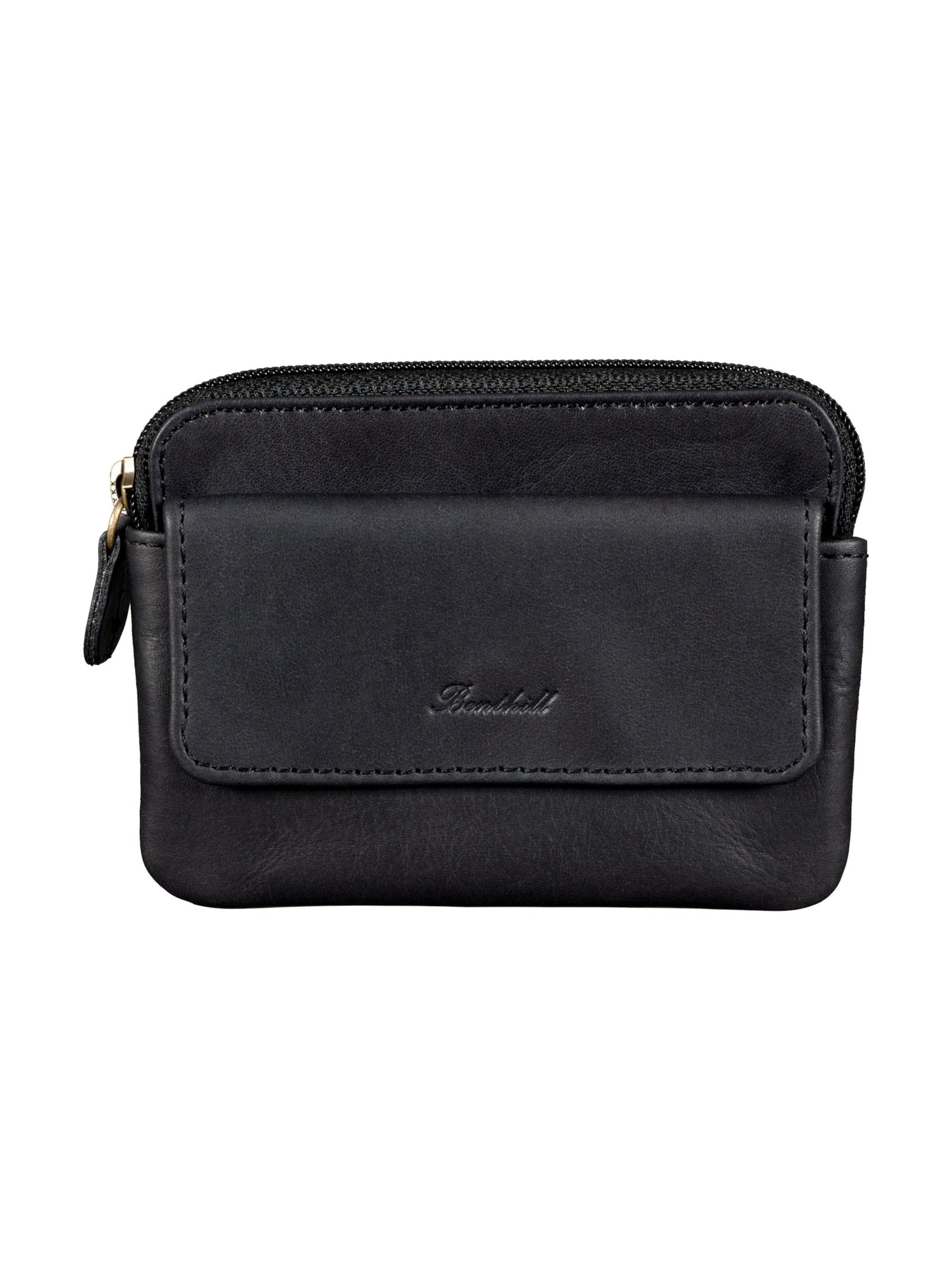 Benthill Key Ring in Black: front