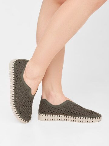 ILSE JACOBSEN Slip-on 'Tulip3275' in Groen